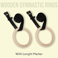 WOODEN / WOOD GYMSACK RING (GYM RING)