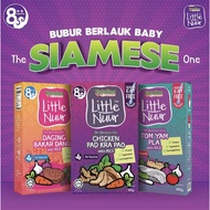 LITTLE NUUR by EATALIAN EXPRESS SIAMESE BABY FOOD BUBUR BABY TO EAT 8Month 100g