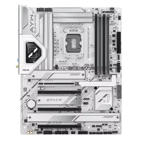 ASUS Z890 AYW Gaming WiFi W ATX Z890 Motherboard, Intel Core Ultra Series 2 Ready 4 X DIMM Slots Max