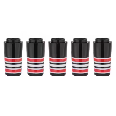 AEF5-5Pcs Golf Ferrules For 0.355 Tip Irons Shaft Sleeve Adapter Ferrule Golf Iron Club Ferrules Rep