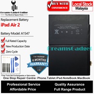 Replacement lPad Battery A1547 for lPad Air 2 A1566 A1567 7340 mAh Zero Cycle Free Repair Tools