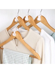10入組衣架連接器掛鉤,多功能時尚衣架掛鉤,厚塑料夾鉤適用於家居、浴室、衣櫥、服裝店、洗衣店衣架的連接