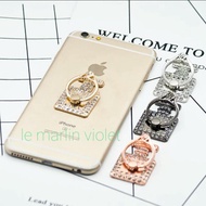 [SG SELLER] ★Suit All Phone Covers!★ Cute Bling Perfume Bottle Phone Ring Stand Phone Holder