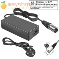 MAYSHOW Power Adapter Durable Wheelchair Mobility Scooter Ebike Charger