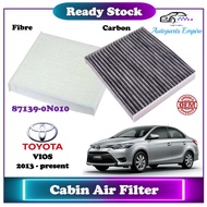 【 Toyota Vios 】Cabin Air Filter - Fibre or Carbon ( 2013 - present / OEM Fitting 87139-ON010 )