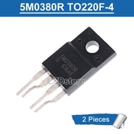 2pcs 5M0380R KA5M0380RTU TO-220F-4 Power Switch New Original