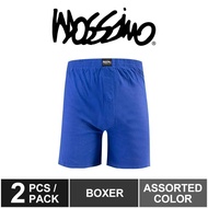 Byford (2 Pcs) Seluar Boxer Lelaki | Byford Mossimo Men Boxer 100% Cotton Underwear Assorted Colours