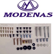 MODENAS KRISS 110 KRISS1 KRISS2 SKRU BODY COVER SCREW COMPLETE SET ORIGINAL