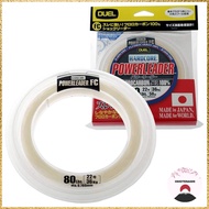 DUEL HARDCORE Fluoro Line 80Lbs. HARDCORE POWERLEADER FC 50m 80Lbs. Natural Clear H3346