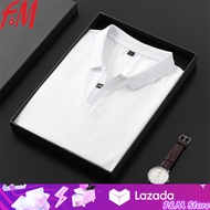 【F&amp;M】- 2021 Men's Polo T shirt for office and street comfortable Shirts Fashion cheap tops Tees / New style Men's Polo T shirt with short sleeve Unisex flash dry T-shirt Plain casual comfortable POLO Tshirt