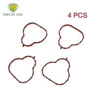4PCS Intake Manifold Gasket Seal ZJ0113111 13191600 For Mazda 2 DE DH 3 ZJ VE ZY DE ZY VE ZJ 46 Z6 A