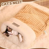 Haiwan peliharaan Menggali Katil Kucing Beg Tidur Kucing Beg Tidur Musim Sejuk Tidur Persembunyian K