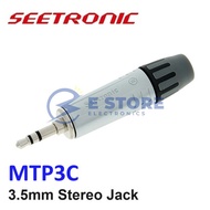 Seetronic MTP3C 3.5 mm Stereo Plug (diameter 6.5 mm)