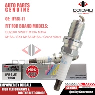 IFR6J-11 NGK (7658) LASER IRIDIUM SPARK PLUG SUZUKI SWIFT M13A M15A M16A / SX4 M15A M16A / Grand Vit