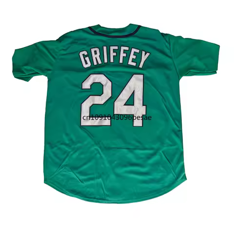 Ken Griffey Jr. Jersey American Seattle Retro Baseball Jerseys 51 Ichiro Suzuki Jersey 11 Edgar Mart