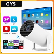 HY300 Projector 4K Android 11 Dual Wifi6 120 ANSI BT5.0 Airplay Miracast Home Cinema Portable Mini Projetor for Phone