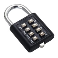 🚓Button Password Lock Digital Padlock with Password Required Dormitory Lock Gym Password Lock Anti-Theft Door Luggage Pa