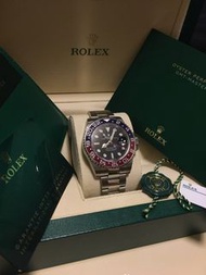 Rolex 126710BLRO GMT 百事板 帶未用品