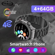 ️4G 64G Smart Watch Men Women Google Play Store SIM Card KOM9 Waterproof Sports Bluetooth Androi ☻b