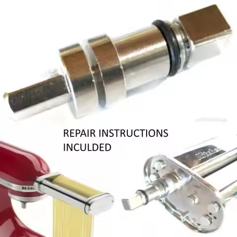 27RB Pasta Attachment Shear Shaft Coupler Drive Shear Shaft Replacement Suitable For KitchenAid Past