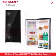 KULKAS SHARP 1 PINTU DOUBLE FREEZER 197WDW KULKAS 1 PINTU SHARP DOUBLE