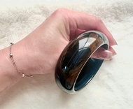 南非老礦舒俱萊手鐲/適圈口57、58、59/微貓眼/聚寶盆/大氣/收藏