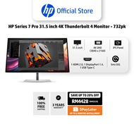HP Series 7 Pro 31.5 inch 4K Thunderbolt 4 Monitor - 732pk | 31.5" 4K UHD (3840 x 2160) | IPS Panel 