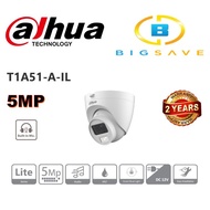 DAHUA 5MP T1A51-A-IL / T1A51-U-IL-A  SMART DUAL LIGHT HDCVI FIXED-FOCAL QUICK-TO-INSTALL EYEBALL CAM