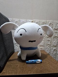 蠟筆小新 小白大型公仔 可變頸枕 兩用