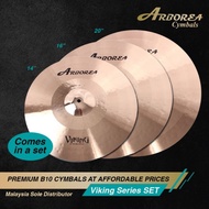 Arborea Viking Series Cymbal SET 14" 16" 20" | Comes in a set