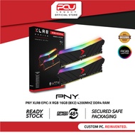 PNY XLR8 EPIC-X RGB 16GB (8X2) 4200MHZ DDR4 RAM