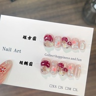 Handmade false nails, real gel nails, 100% real gel nails   Summer nails, starfish