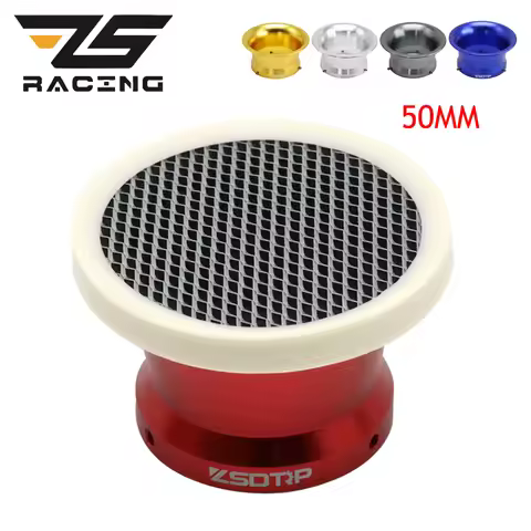 ZS Racing Universal 50mm Air Filter with Net Motorbike Wind Cup Horn Cup For PE28 30mm PWK 21 24 26 