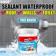 DAVCO Sealant Waterproof Glue for Bathroom Kitchen Roofs Walls (600g) Super Strong Waterproof Glue