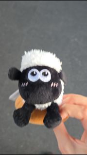 超級無敵羊咩咩 笑羊羊 shaun the sheep鎖匙扣
