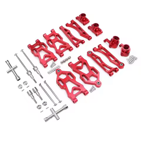 Metal Front Rear Suspension Arm Drive Shaft Rear Hubs Steering Cup For SCY 16101 16102Pro 16103 JJRC