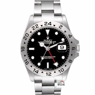 【大眾名錶】ROLEX 勞力士 16570 Explorer ll 探險家二號 黑面紅針 2003 大眾名錶B1193