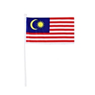 Bendera Pegang Tangan Malaysia1x2/Bendera Malaysia (Polyester)/Bendera Tangan /Ready Stock