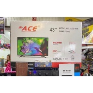 COD Brand new Ace smart tv 43 inches with freebies