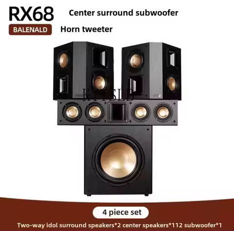 RX68 dipole horn high-frequency surround speaker wall mounted panoramic sound 5.1 home theater sound