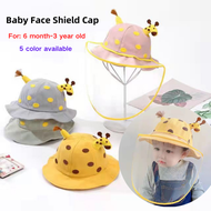 Unisex Baby Anti-droplet Dustproof Face Shield Protective Cover Cap