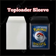 [🇲🇾Ready Stock] 100pcs Toploader Protector Sleeve Resealable Sleeve 10C 硬卡套膜 卡夹膜 Toploader Cover