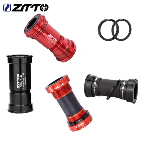 ZTTO BB DUB Bicycle Bottom Bracket 29mm Crank Axis Steel Ceramic Bearing MTB Bike Frame BSA BB86 92 
