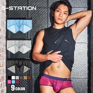 กางเกงขาสั้นนักมวยบ็อกเซอร์ G-Station สำหรับผู้ชายบ็อกเซอร์3D หนังมาส์ก Mokkori ไร้รอยต่อกางเกงในผู้