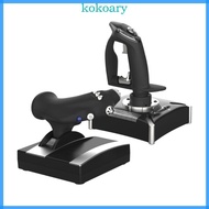 KOK Flight Simulators Controls Flight Stick Controller with Vibration for 7 8