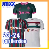 JMXX Top Quality 23-24 Fluminense Jersey Home Away Third Pre Match Soccer Football Men shirt Jersi T-shirt Sports Loose 2023 2024 Fans Version