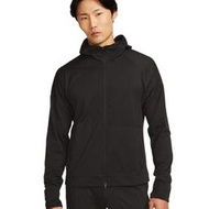 S.G NIKE YOGA DRI-FIT FB7779-010 黑色 針織 透氣 休閒外套 連帽外套 運動外套 男款
