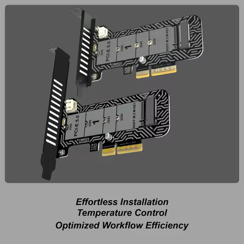 M.2 NVME SSD To PCIe X4 Adapter Expansion Card Internal USB Port Cards Pcie Expansion Board Support 