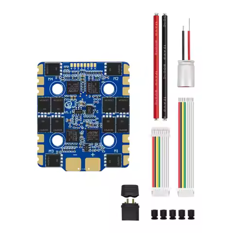 SEQURE Blueson A1 ESC 6S 65A / 8S 70A 20mm Hole Spacing 128KHz 4IN1 Electronic Speed Controller for 