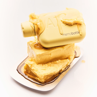 A7 memobottle (Stainless Steel) - Butter Yellow 8 oz / 250 ml